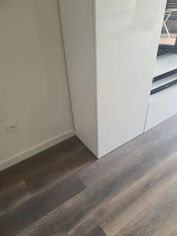 Pose d'un parquet
