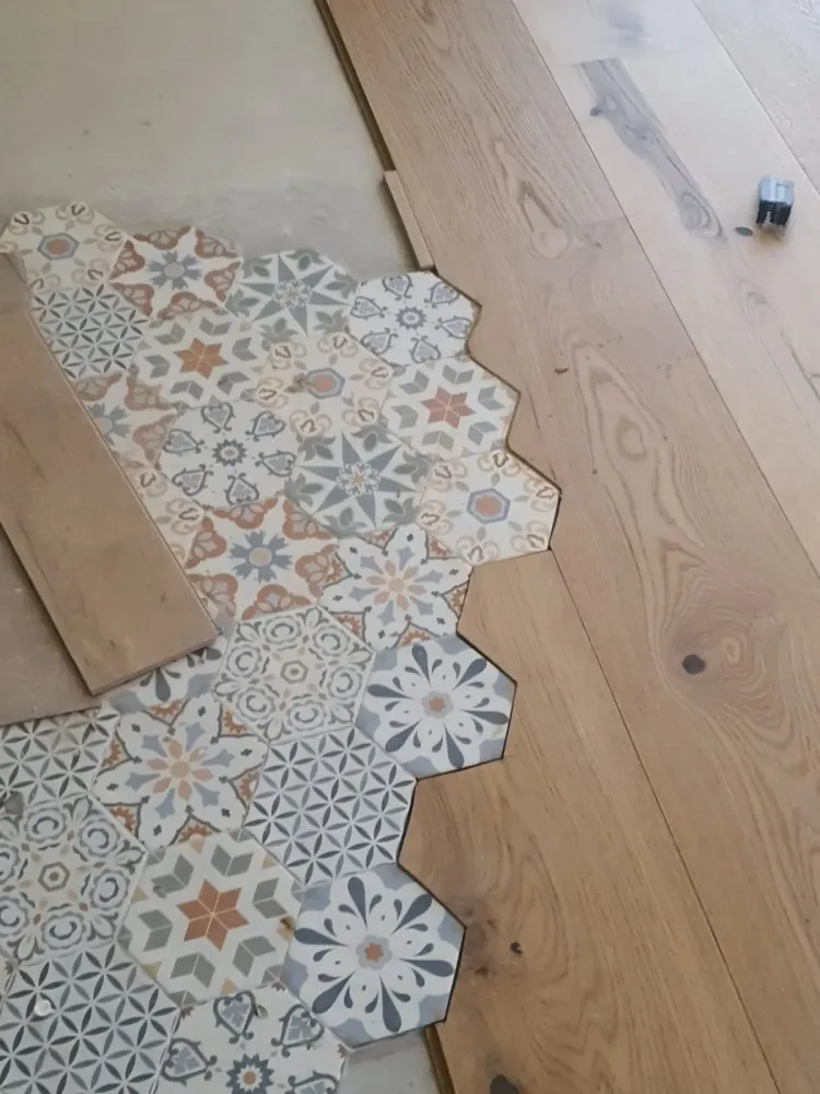 Pose d'un parquet (2)
