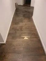 Avant - Pose d'un parquet contrecollé à Strasbourg (1webp
