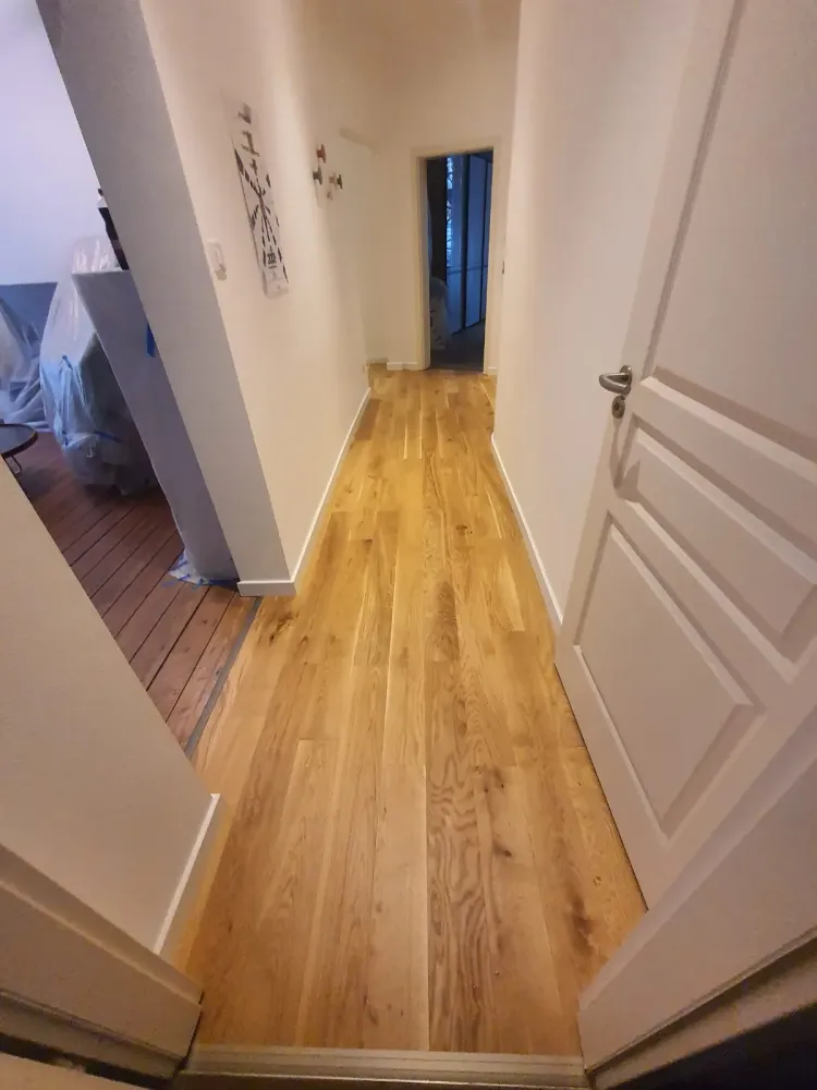 Après - Pose d'un parquet contrecollé à Strasbourg (webp