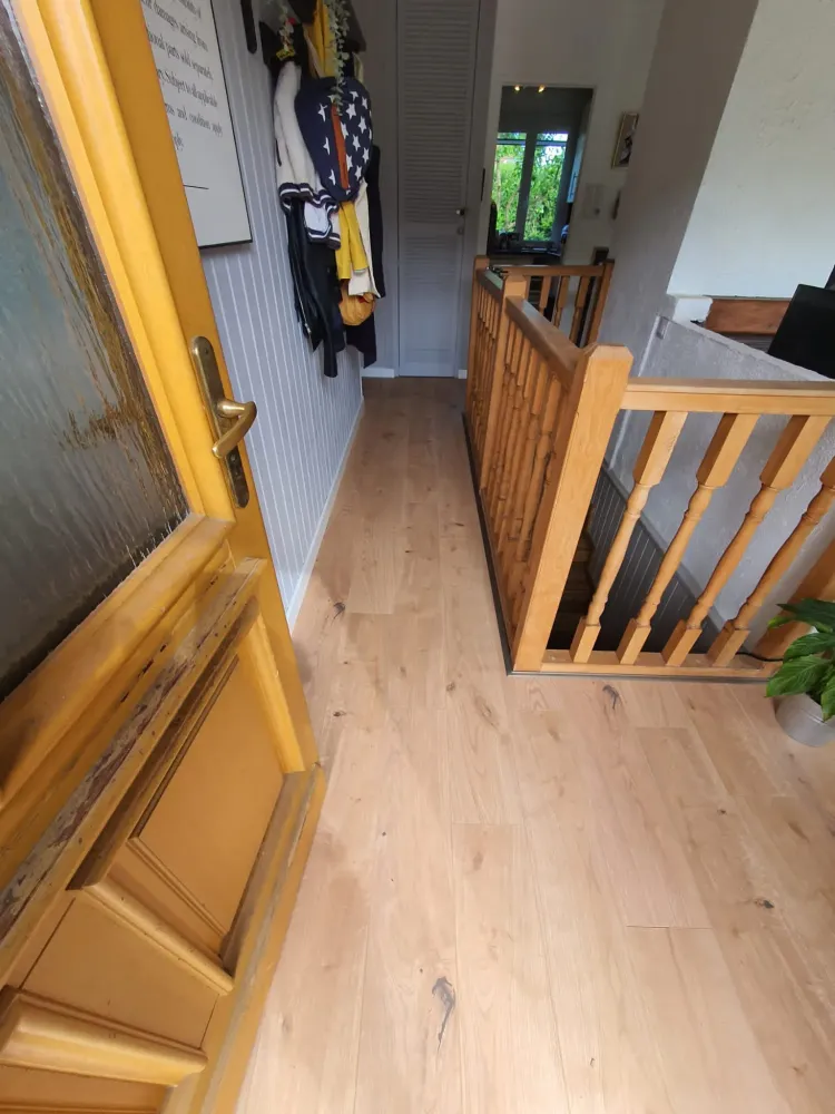 Pose d'un parquet contrecollé à Lampertheim (3webp