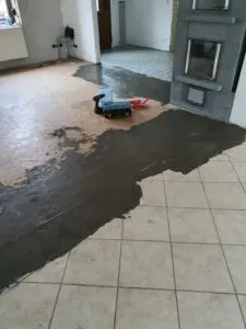 Avant - Pose d'un parquet Lamett Bergamo à Oermigen (1)webp