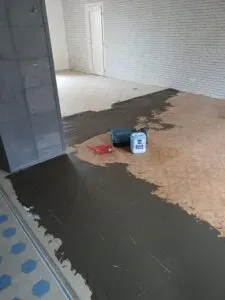 Avant - Pose d'un parquet Lamett Bergamo à Oermigen (2)webp