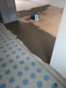 Avant - Pose d'un parquet Lamett Bergamo à Oermigen (4)webp