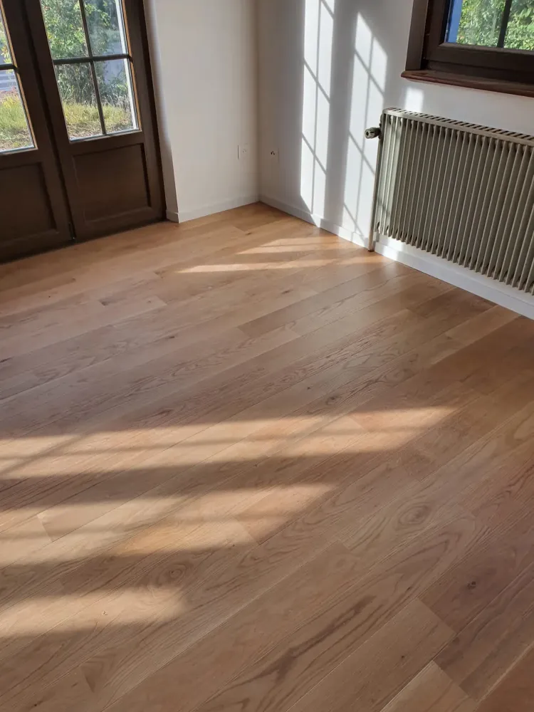 Pose d'un parquet contrecollé (5)