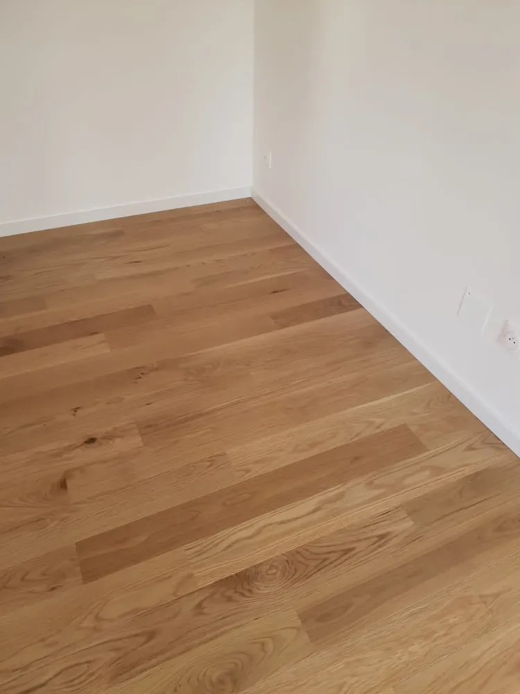 Pose d'un parquet contrecollé à Strasbourg (6webp
