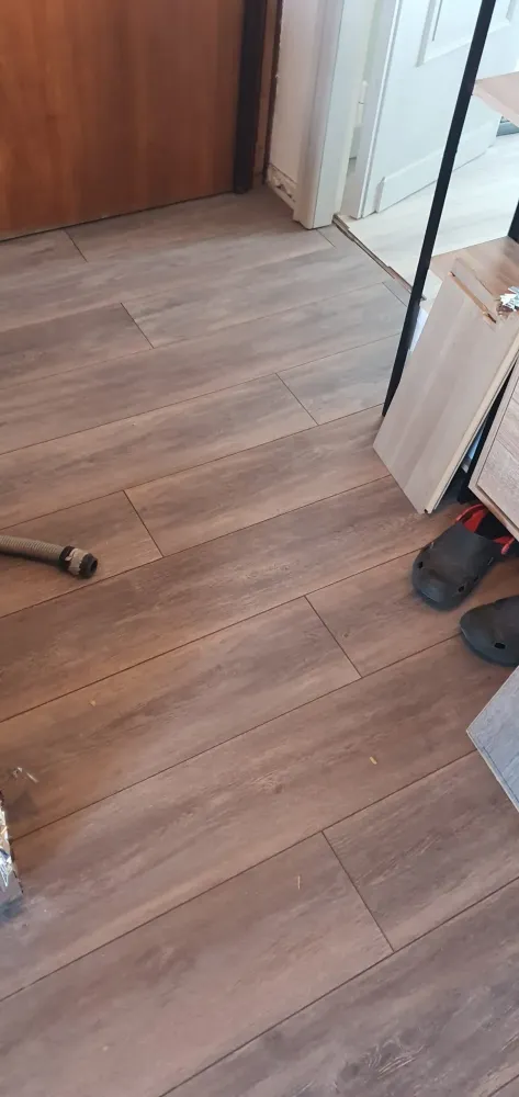 Pose d'un stratifié