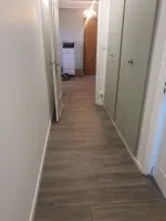 Pose d'un stratifié à Schiltigheim
