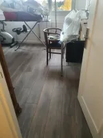 Pose d'un stratifié à Schiltigheim
