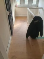 Pose d'un stratifié à Duttlenheim