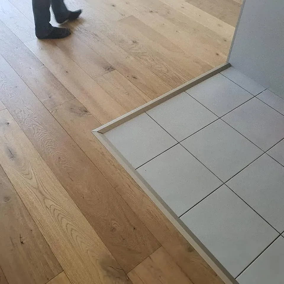 Pose d'un parquet contrecollé Lamett à Strasbourg (3webp