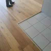 Pose d'un parquet contrecollé Lamett à Strasbourg (3webp