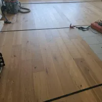 Pose d'un parquet contrecollé Lamett à Strasbourg (2webp
