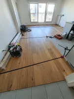 Pose d'un parquet contrecollé Lamett à Strasbourg (8webp
