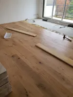 Pose d’un parquet contrecollé chêne brossé vernis dans le quartier de l’Orangerie à Strasbowebp