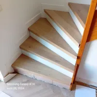 Réalisation d'un habillage d'escalier à Mulhouse (2webp