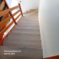 Réalisation d'un habillage d'escalier à Mulhouse (3webp
