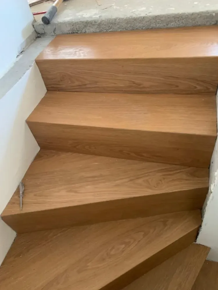 Réalisation d’un habillage d’escalier