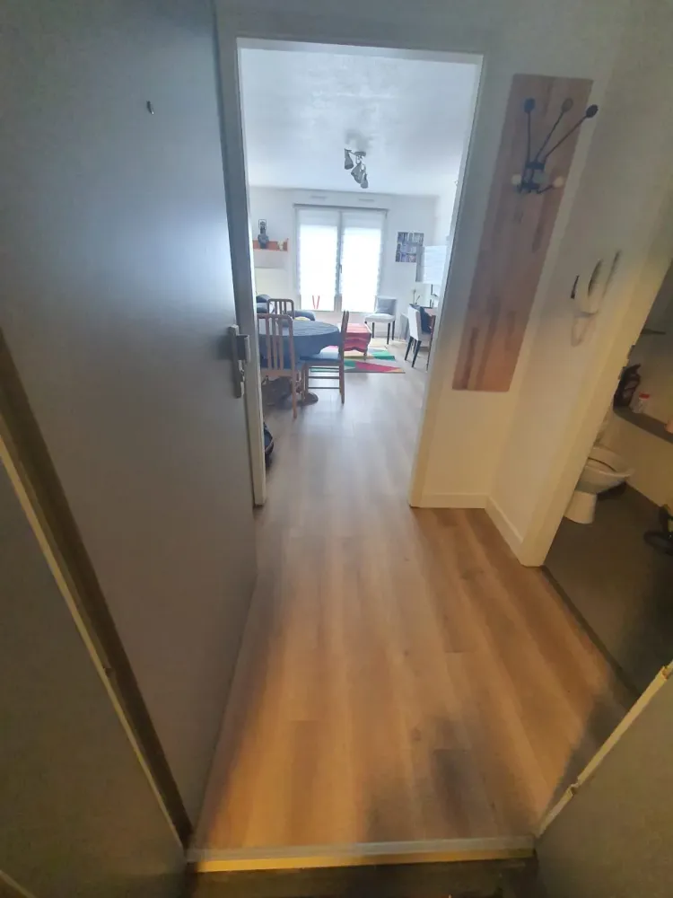 Pose d’un stratifié à Strasbourg