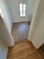 Pose d’un stratifié à Duttlenheim