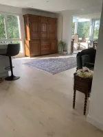 Pose d’un sol minéral Floorify Seychelles au golf de La Wantzenau (webp