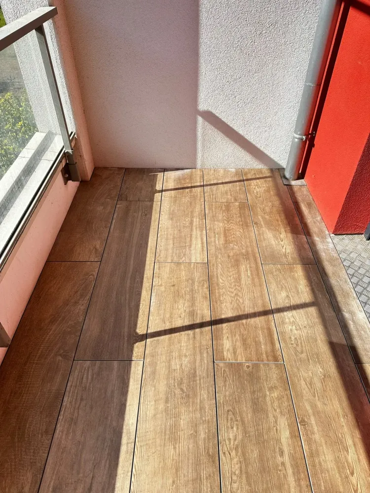 Pose d'une terrasse à Bischheim