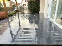 Pose d'une terrasse à Holtzheim