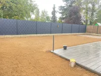 Pose d'une terrasse à Wintershouse