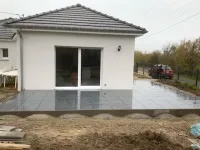 Pose d’une terrasse à Gambsheim