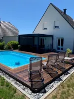 Pose d’une terrasse à Weyersheim