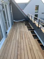 Réalisation d'une terrasse en Teck Indonésien