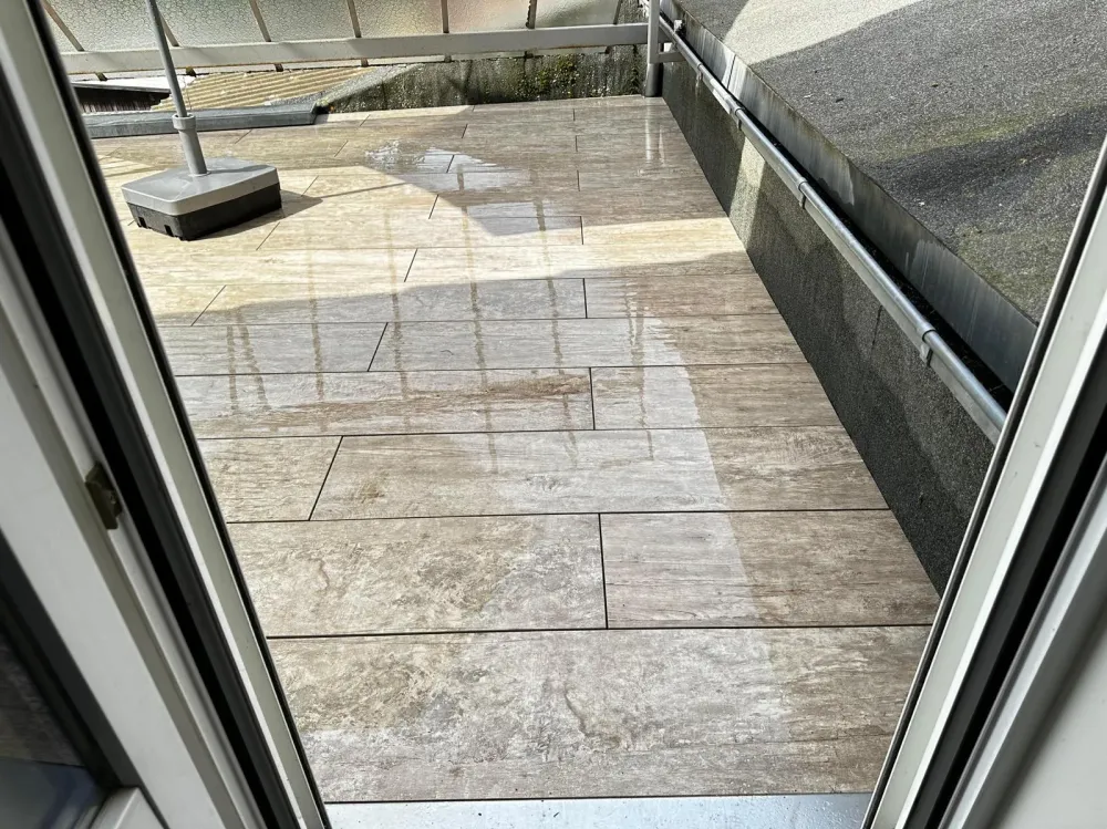 Pose d’une terrasse à Mittelhausbergen
