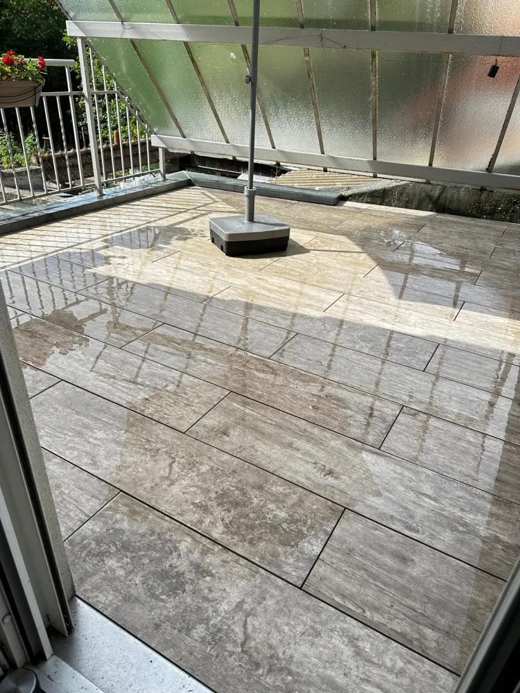 Pose d’une terrasse à Mittelhausbergen