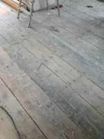 Ponçage d'un parquet à Strasbourg