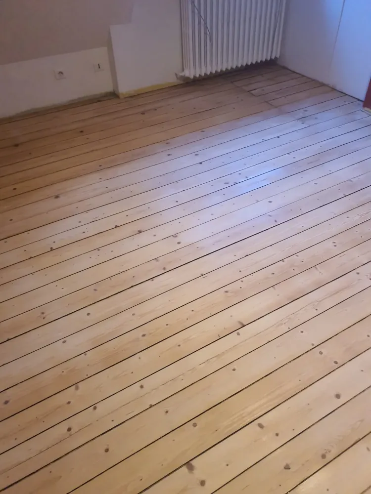 Ponçage et vitrification d'un parquet à Illkirch-Graffenstaden