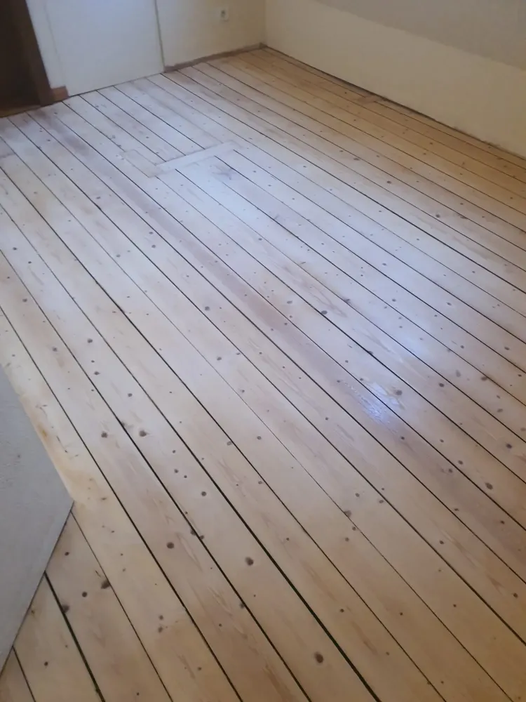 Ponçage et vitrification d'un parquet à Illkirch-Graffenstaden