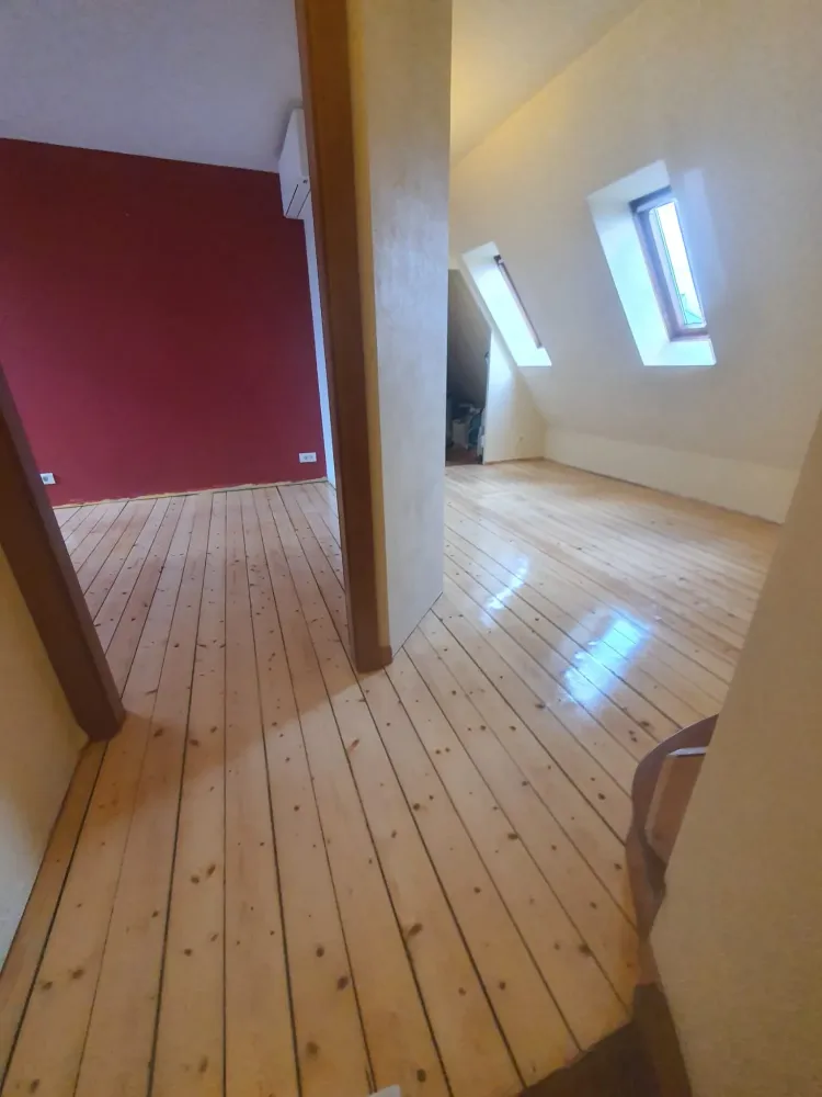 Ponçage et vitrification d'un parquet à Illkirch-Graffenstaden