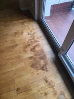 Ponçage d'un parquet & pose de plinthes à Strasbourg