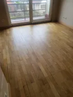 Ponçage d'un parquet & pose de plinthes à Strasbourg