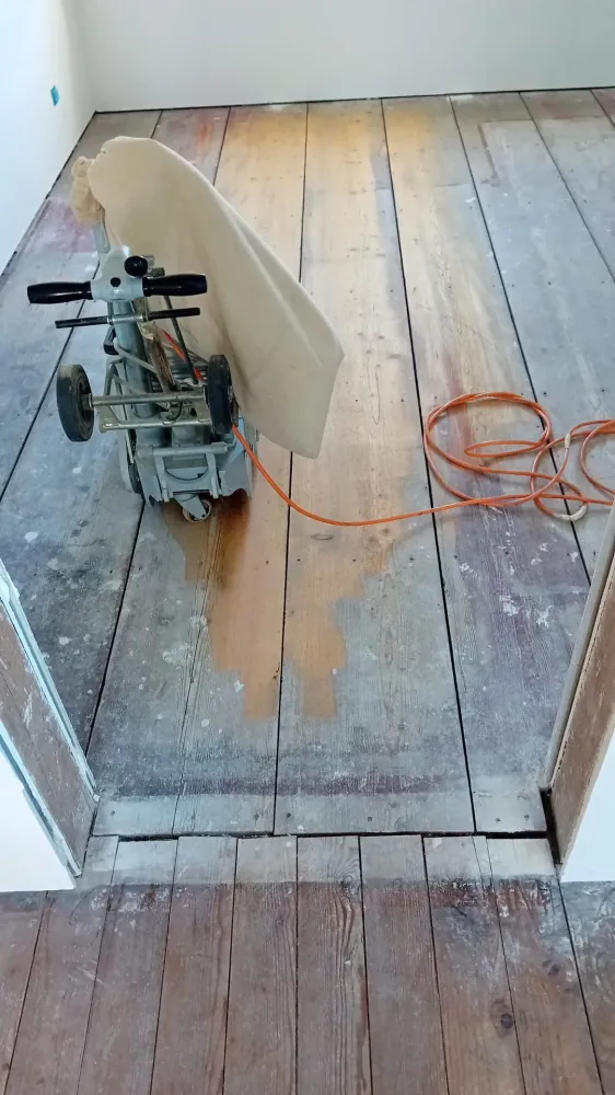 Rénovation d'un parquet