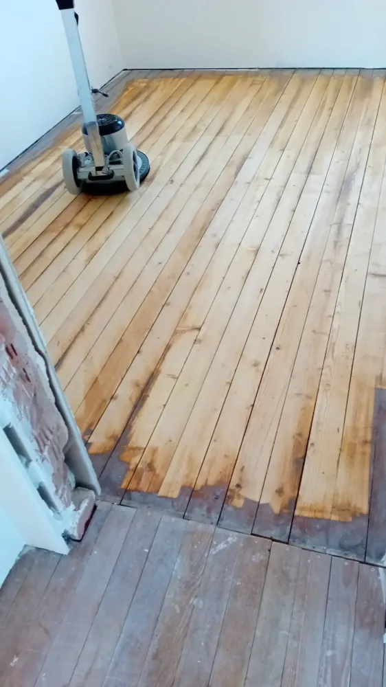 Rénovation d’un parquet