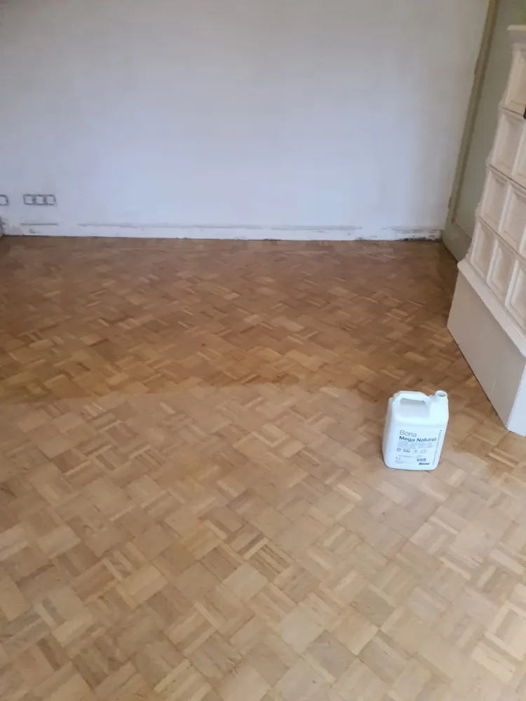 Ponçage d’un parquet à Olwisheim