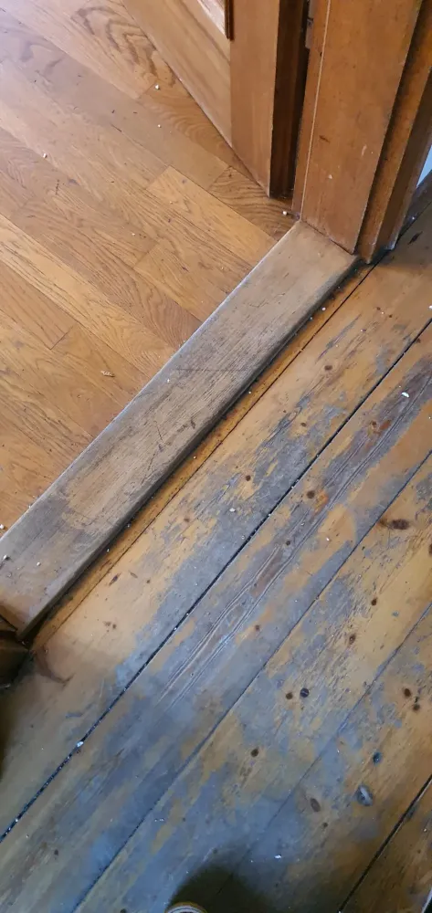 Rénovation et ponçage d'un parquet