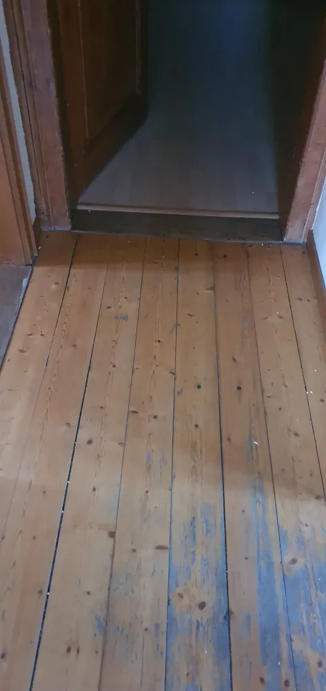 Rénovation et ponçage d’un parquet à Bischeim