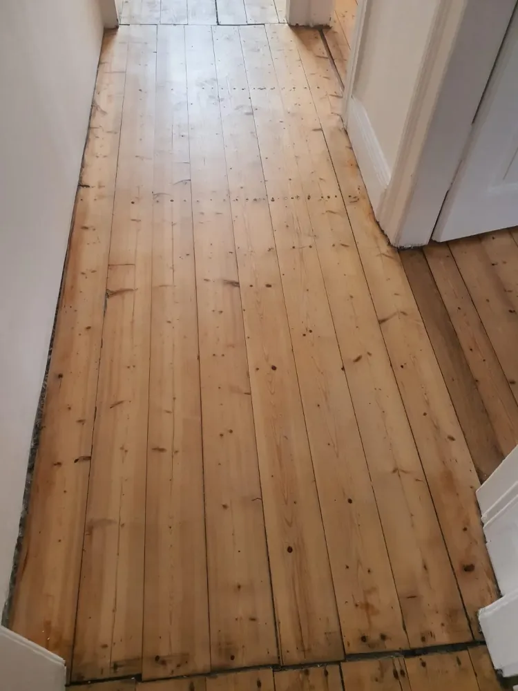 Rénovation et ponçage d’un parquet à Bischeim